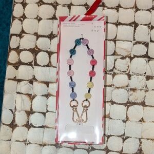 a new day Multicolor Beaded Phone Wristlet And Phone Attachment